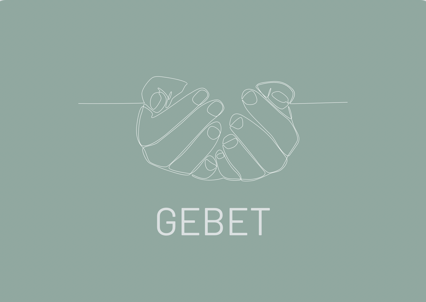 Gebetsabende